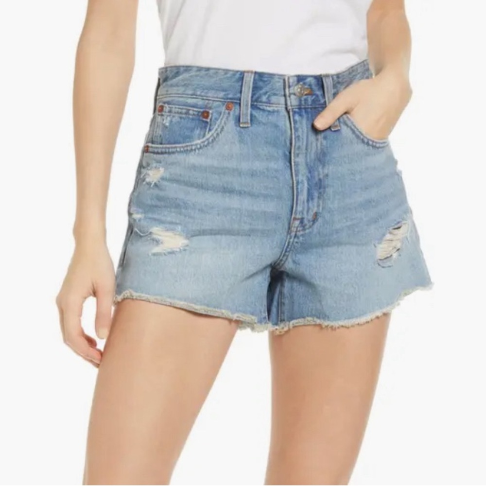 NWT Madewell Relaxed Denim Shorts